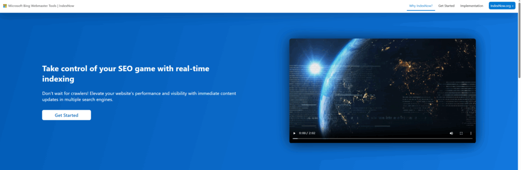 IndexNow Get Started