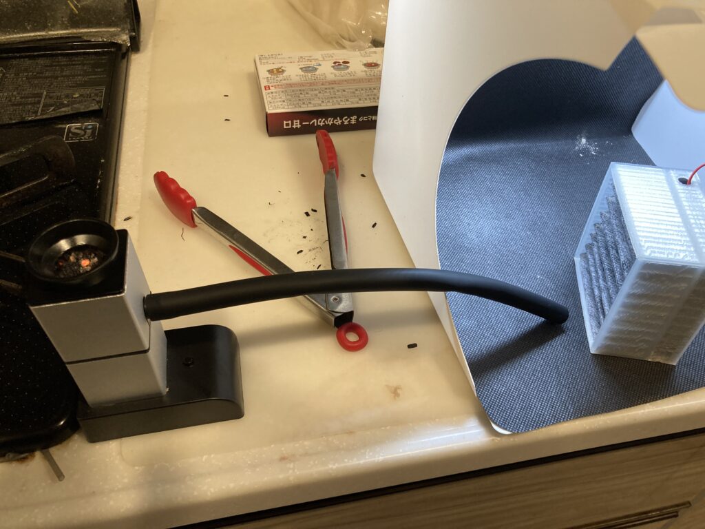 コンパクト燻製器でテスト