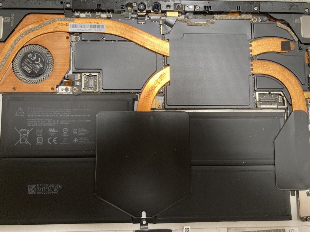 ヒートパイプのネジが特殊T6とT5の間T5Hか？
