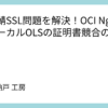 自宅鯖SSL問題を解決！OCI NginxとローカルOLSの証明書競合の回避方法