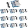 Amazon.co.jp: Youmile 10個SDカードモジュールマイクロSD SDHC TFカードアダプタリー